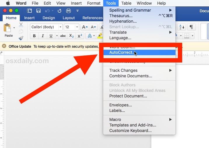 activate dictation in word for mac 2016